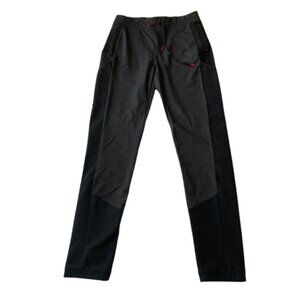 Title Nine Ascent 2.0 Hiking Climbing Pants Women's Small S LONG Black/Gray